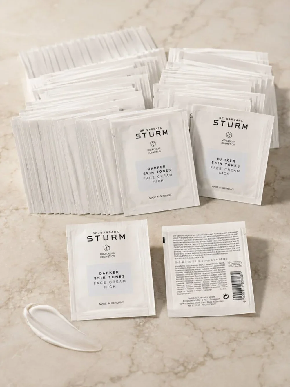 LOT 60 Dr Barbara Sturm Darker Skin Tones Face Cream Rich Samples
